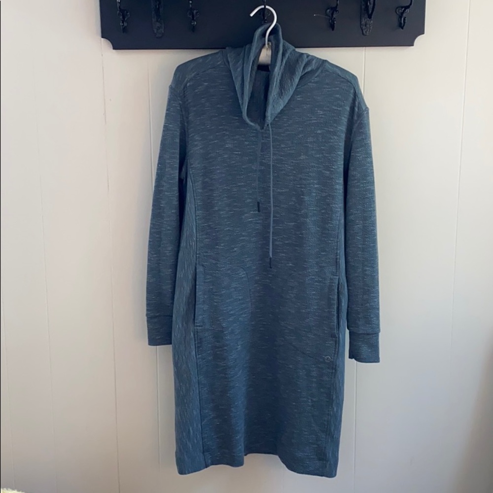 Prana Sunrise Dress • Size S • Blue Gray • NWOT